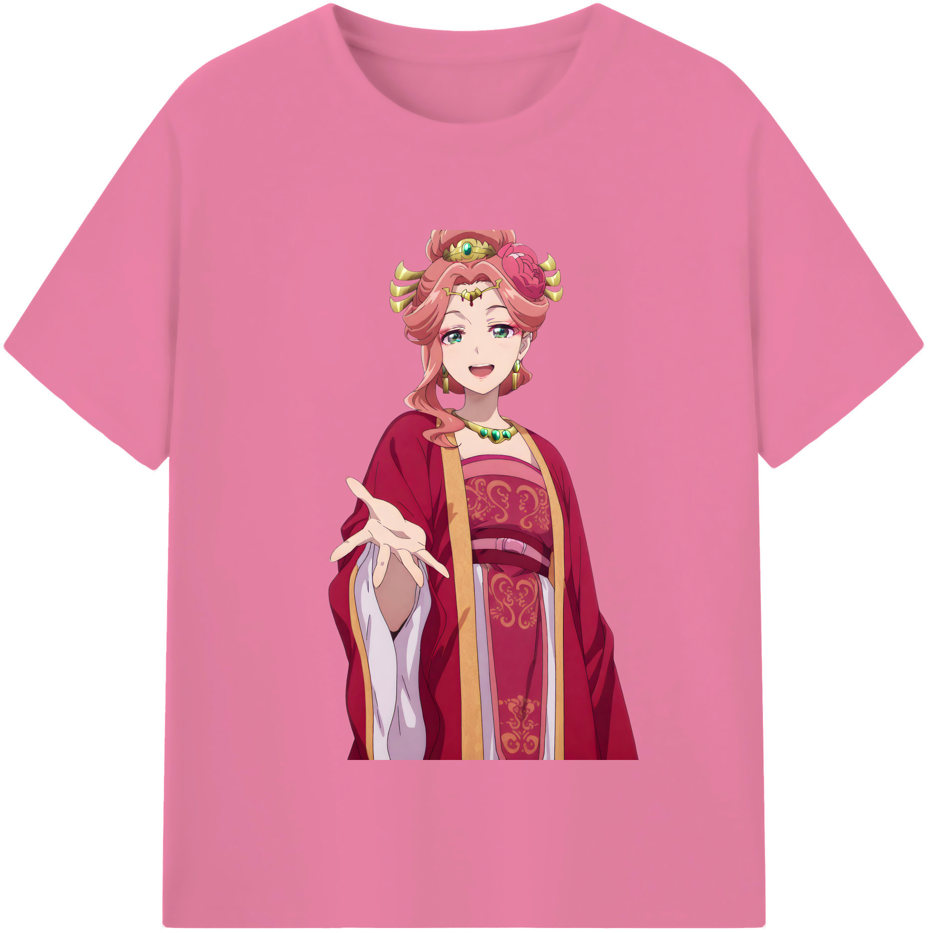 （画像用） 薬屋のひとりごと The Apothecary Diaries 綿100％半袖Tシャツ（フロントプリント）